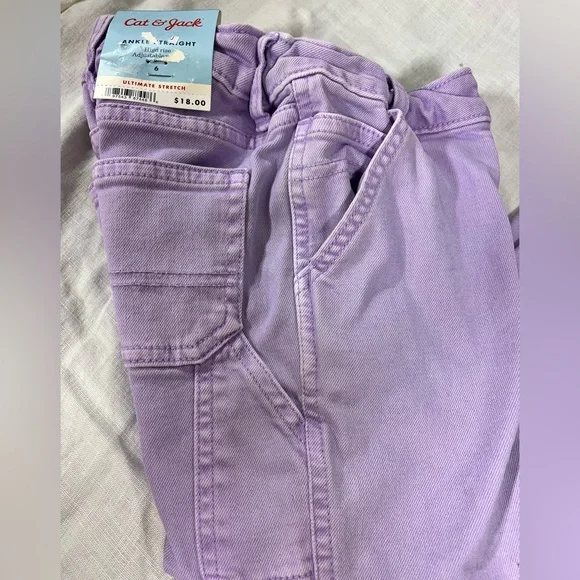 Purple adjustable waist jeans - Picture 4 of 10